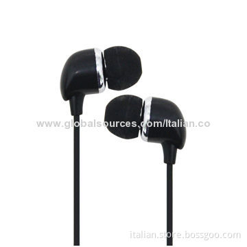 Promotional Plastic Stereo Earphone with Microphone and High QualityNew